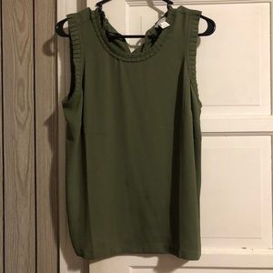 J. Crew green tank top